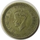 Elf India British 1 Rupee 1942 (B)  Silver   George Vi  World War Ii