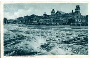 Krauskopf-AK Ostseebad CRANZ /KÖNIGSBERG /Ostpr. Hotel MONOPOL bei Sturm 20er - Picture 1 of 1