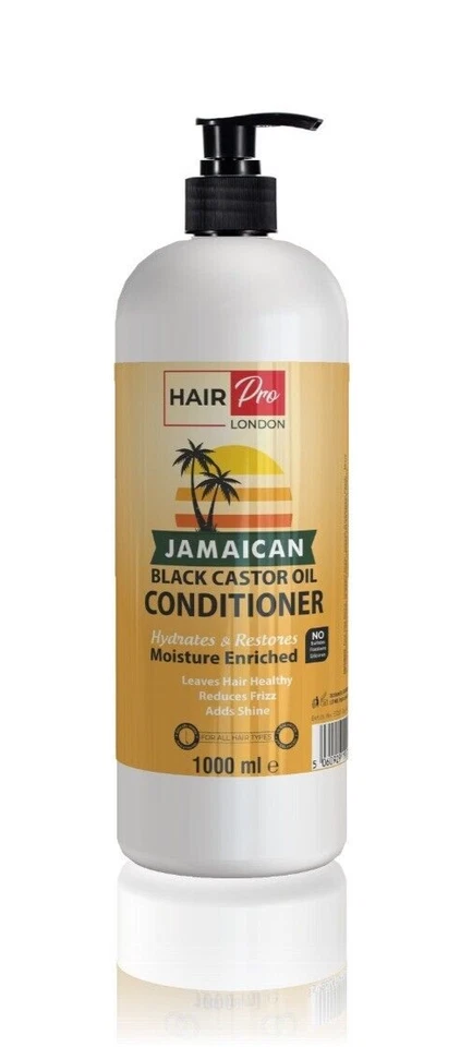 Hair Pro London Jamaican Black Castor Oil Conditioner 1000ml  Hair Growth  - Image 1 of 1