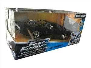DOM'S 1970 DODGE CHARGER R/T BLACK 1/24 FAST & FURIOUS 7 DIE CAST BY JADA 97059 - Picture 1 of 1