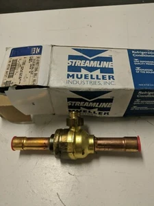 Mueller A 17263 3/4 OD Refg Ball Valve Bi-Directional A 17263 - Picture 1 of 2