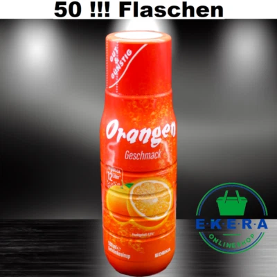 50 Bottles Good & Cheap Syrup Orange - Image 1 of 4
