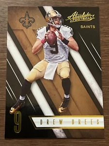 2016 Panini Absolute Drew Brees #54 New Orleans Saints Football Card - Picture 1 of 2