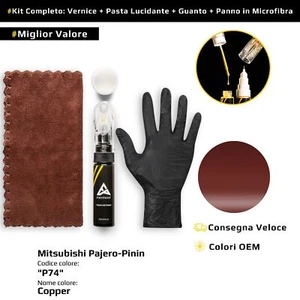 Vernice di ritocco per Mitsubishi Pajero Pinin Kit P74 Copper - Foto 1 di 7