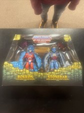 MOTU Masters of Universe Classics Rokkon & Stonedar Action Figures w Mailer NEW