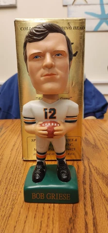 Bob Griese 1998 SAM Limited Edition # 2378 Bobblehead Cover