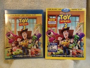 Toy Story 3 (2-Disc Blu-Ray + DVD + DIGITAL, 2010, 4-Disc) W/ SLIPCOVER  NEW!! - Imagen 1 de 3
