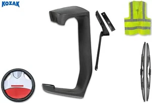 Cubierta del brazo del espejo retrovisor + soporte lado del pasajero compatible con Volvo VNL 2004+ - Imagen 1 de 10