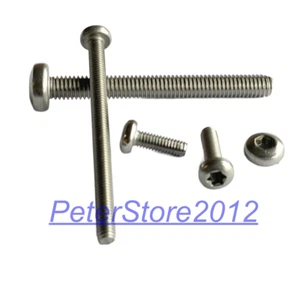 Viti per lenti DIN 7985 VA acciaio inox testa lente TORX M4 viti per testa lente - Foto 1 di 1