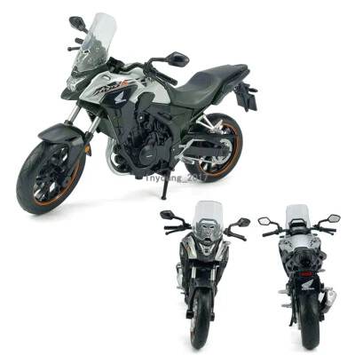 1:12 Honda CB400X Motorcycle Model Diecast Toy Car Toys for Boys Kids Silver - Image 1 of 4