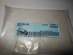 NOS Buell Thin Jam Locknut, M10 Nylock Zinc X1 Rear Signal # 7785Y # D1000.4FZ - Imagen 1 de 1