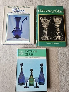 Glass Collecting Guide Books 3 Hardback Books Very Good Condition - Picture 1 of 16