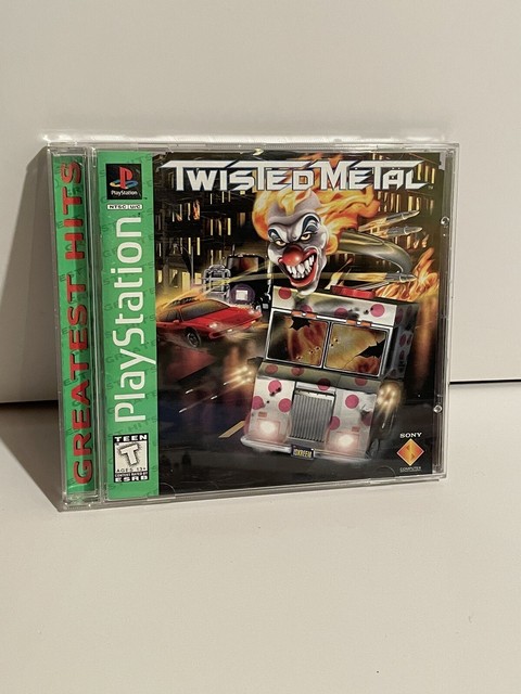 Twisted Metal 4 Sony PlayStation 1 PS1 PSOne Black Label Game Complete! CIB  711719456025