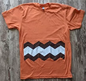Camicia ultra sottile Cleveland Browns NFL Charlie Brown Peanuts American Apparel M - Foto 1 di 10