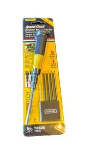 GENERAL Tools 73505 - Speed-Chuck 6 Piece Precision Screwdriver Set - New Sealed - Picture 1 of 3