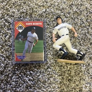 MLB Starting Lineup SLU Dante Bichette Action Figure Colorado Rockies 1995 - Picture 1 of 2