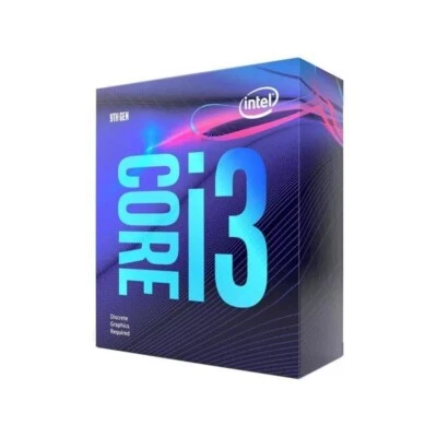 Intel Core i3-9100F Processor, 4-Cire, 6MB Cahce, 3.6GHz, LGA1151 W Cooling Fan - Image 1 of 4