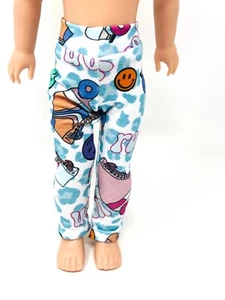 Leggings retrò pattinaggio a rotelle per bambola 14" American Girl Wellie Wisher Paola Reina - Foto 1 di 9