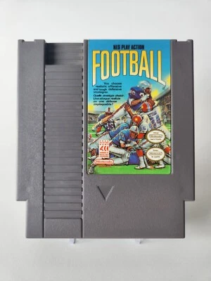 NES Play Action Football (Nintendo NES, 1990) Tested - Cart Only  - Image 1 of 2