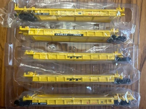 HO a-line thrall 5 unit well cars K line DTTX 62141 Intermountain UP BNSF CSX NS - Picture 1 of 3