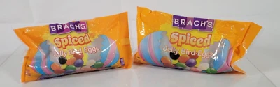 Huevos de pájaro Brach's Spiced Jelly Beans 21,5 OZ total 2 bolsas (7 oz + 14,5 oz) Foto 1 de 2