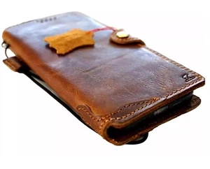 Custodia vera pelle per Galaxy s22 S23 S24 S25 Ultra Wallet Note s21 s20 oliata - Foto 1 di 8