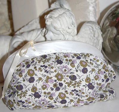 Noa Noa tote handbag purse bag porcelain acc. Persia flower New - Image 1 of 3