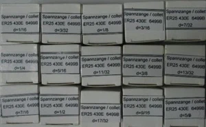 Federspannzangen ER25 15 Stück im Set - Neu - Bild 1 von 1