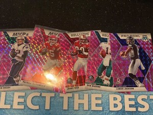 2020 Mosaic Pink Camo Pro Bowl, HOF, MVP! U-Pick! Mahomes, Brady, Jackson, Moss!