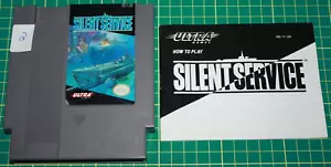 Nintendo NES Cart and Manual: Ultra Silent Service #2 - Picture 1 of 2