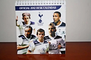 Vintage Tottenham Hotspur Official Desk Calendar 2012 - Picture 1 of 7