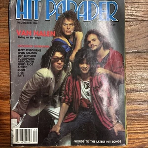 Hit Parader Magazine December 1984 Van Halen Cover Issue - Picture 1 of 13