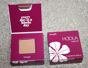 2 x Benefit Hoola Powder Matte Bronzer ORIGINAL Travel Sample 1.8g 0.06oz each - Picture 1 of 1
