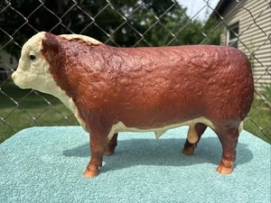 Vintage Breyer Molding Company Polled HEREFORD Stier Kuh Tier USA - Bild 1 von 9