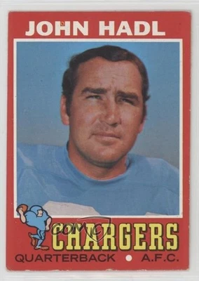 1971 Topps John Hadl #255 - Image 1 of 2