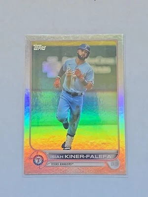 2022 Topps Rainbow Foil #93 Isaiah Kinee-Falefa - Image 1 of 2