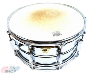Ludwig Supraphonic LM402 14x6.5 Caja Tambor Años 80 Vintage Hecho en EE.... - Imagen 1 de 13