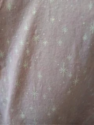 7X-8X  Scrub top-plus size  Stars on pink bb - Image 1 of 2