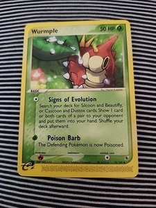 WURMPLE 78/109 EX RUBINO E ZAFFIRO POKEMON TCG - Foto 1 di 2