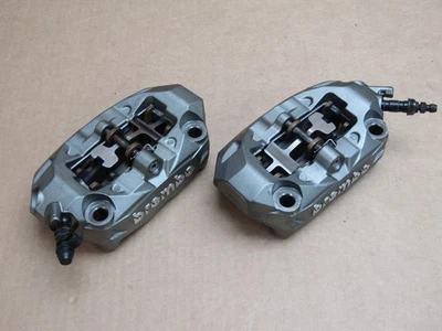 Ducati 959 panigale 2016 9,938 miles front brake calipers pair Brembo (9740) - Image 1 of 4