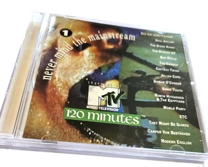 VARIOUS  - NEVER MIND THE MAINSTREAM.BEST OF MTV's 120 MINUTES ( RHINO 1991 CD) - Picture 1 of 2