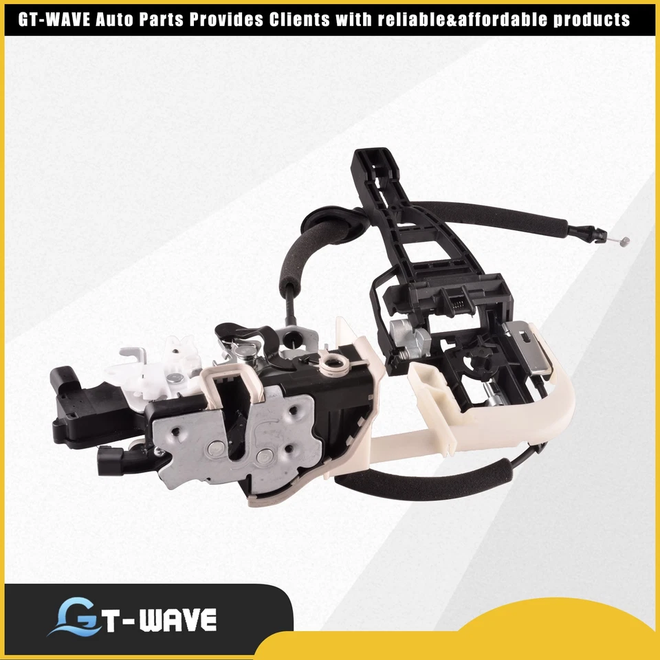 Conjunto de cerradura de pestillo de puerta trasera derecha con bisagras para Ford Transit 2015-2018 Foto 1 de 4