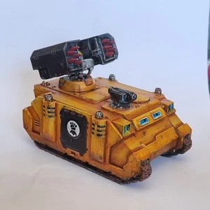 Whirlwind tank - Space Marines painted Imperial fists 40k. - Picture 1 of 4