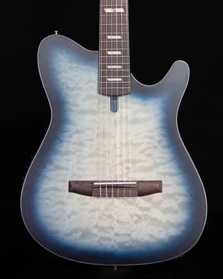Ibanez FRH20QMNCTL Nylon Acústico/Eléctrico, Azul Cósmico Bajo Brillo Foto 1 de 4