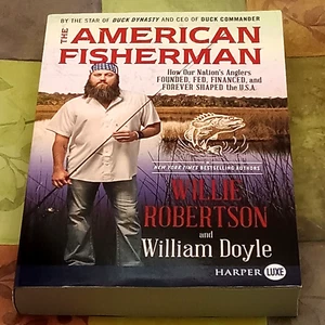 WILLIE ROBERTSON Duck Dynasty American Fisherman USA History 2016 LARGE PRINT - Imagen 1 de 9