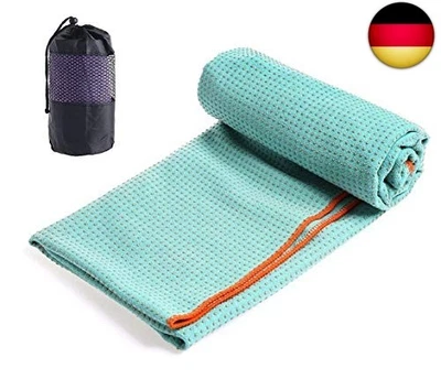 Xlabor Mikrofaser Yogatuch Handtuch mit Antirutsch Noppen Yogamattenauflage - Bild 1 von 4