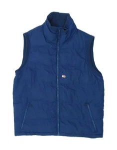FILA Mens Padded Gilet UK 36 Small Blue Polyester XQ08 - Picture 1 of 3