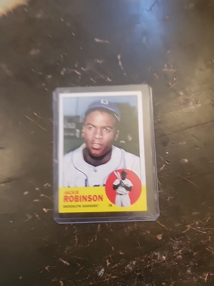 2022 Topps Archives - 1963 Topps Design Jackie Robinson #42 - Image 1 of 2