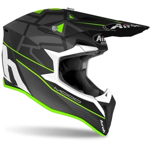 CASCO AIROH XS FIBRA CROSS WRAAP MOOD GREEN MATT € 179,00 ULTIMI - Foto 1 di 3
