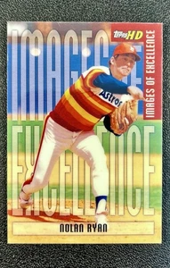 2001 Topps HD Images Of Excellence NOLAN RYAN #IE10 MLB HOF Houston Astros - Picture 1 of 4